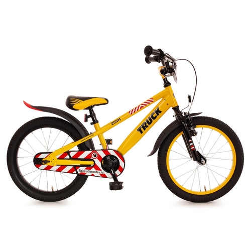 Truck Kinderfahrrad 18 Zoll Baustellenfahrzeug