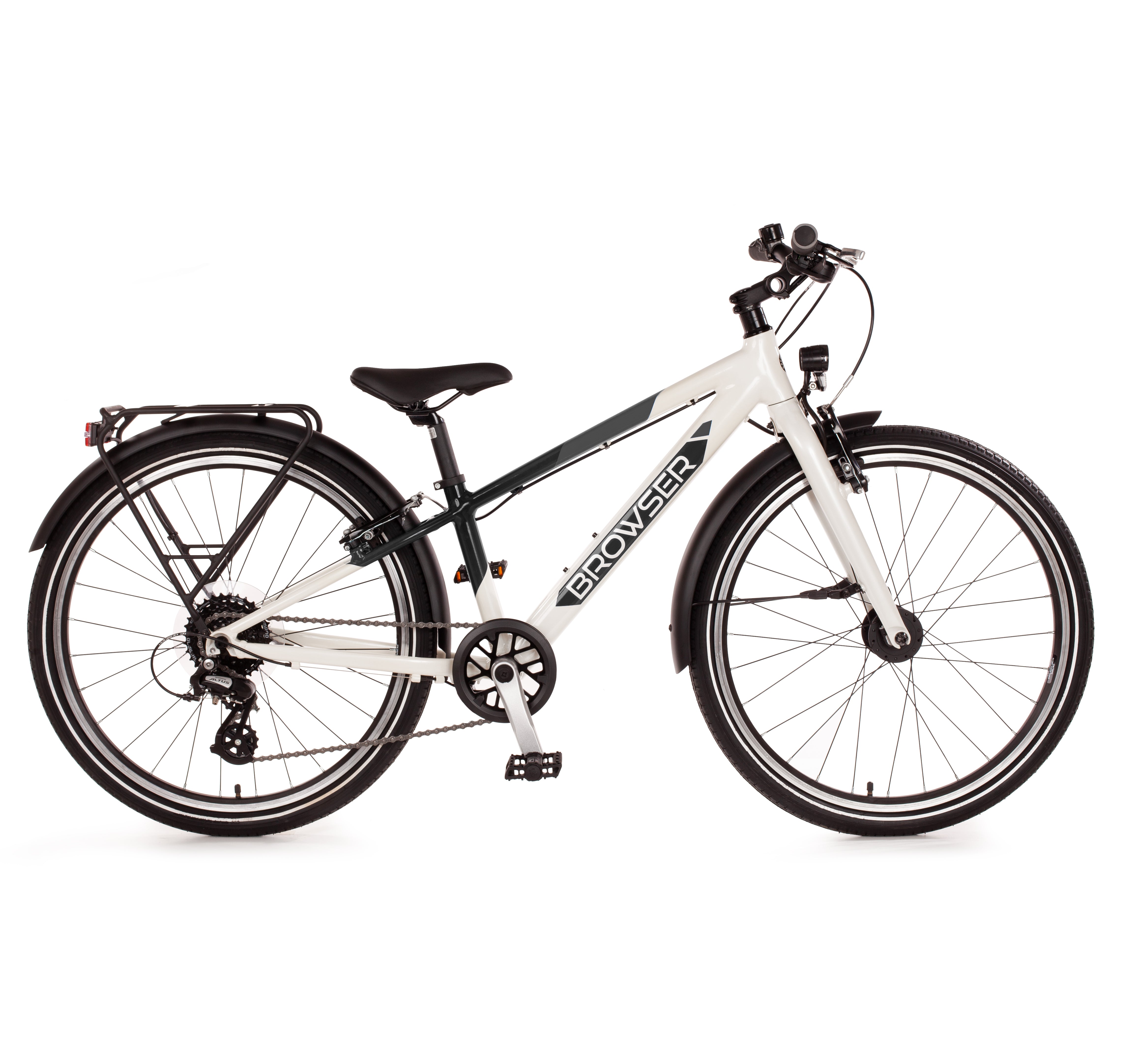24 zoll fahrrad alu rahmen 24" BROWSER Junior Bike 8-Gang StVZO – kinderfahrrad.com