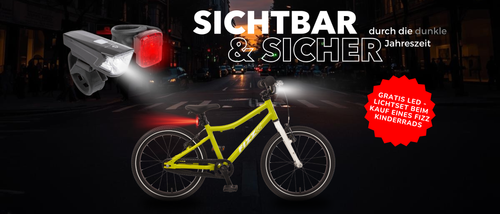 Kinderfahrrad Aktion mit Geschenk