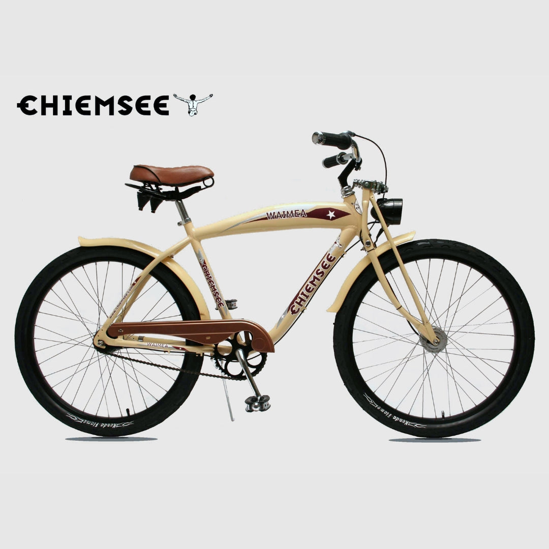 chiemsee fahrrad kaufen 26" Cruiser "Chiemsee" beige (SALE) – kinderfahrrad.com