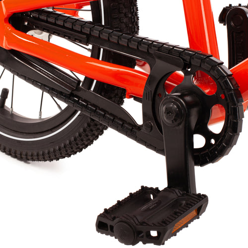 16 Zoll leichtes Kinderfahrrad wie woom rot