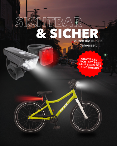 Aktion: Erhalte beim Kauf eines Kinderfahrrads ein kleines Geschenk