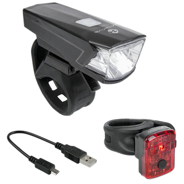 fahrradbeleuchtung kinderrad LED-Akku-Lichtset Atlas K 15 USB – kinderfahrrad.com