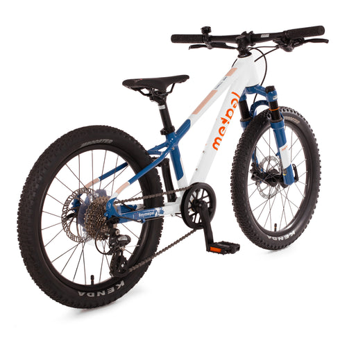 Kinder MTB 20 Zoll ab 5 Jahren Kinderfahrrad Mountainbike weiß wie woom off air 4 mit hydraulischer Disc und Federgabel