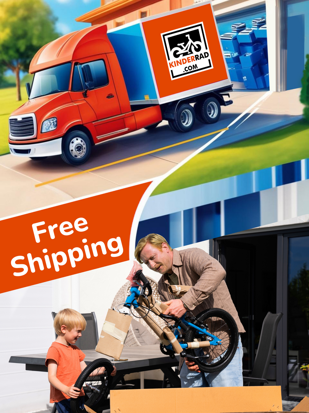 Kinderfahrrad Online-Versand