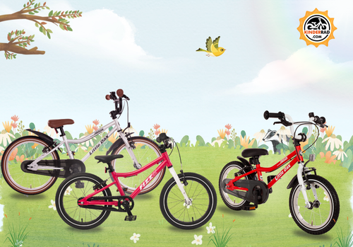 Die LittleDax Aeron und Fizz Kinderfahrräder sind leicht und gibt es in tollen Farben. Für alle, die nicht immer ein woom haben wollen!