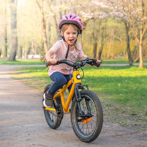 Kleine Kinderfahrräder