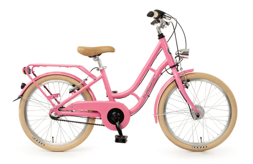 Buleva Kinderfahrrad 20 Zoll Mädchen pink rosa