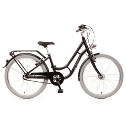 Buleva Kinderfahrrad 24 Zoll Mädchen schwarz
