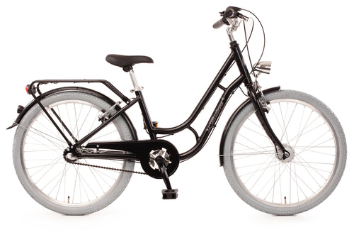 Buleva Kinderfahrrad 24 Zoll Mädchen schwarz