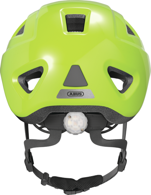 Abus Kinderfahrradhelm neon gelb