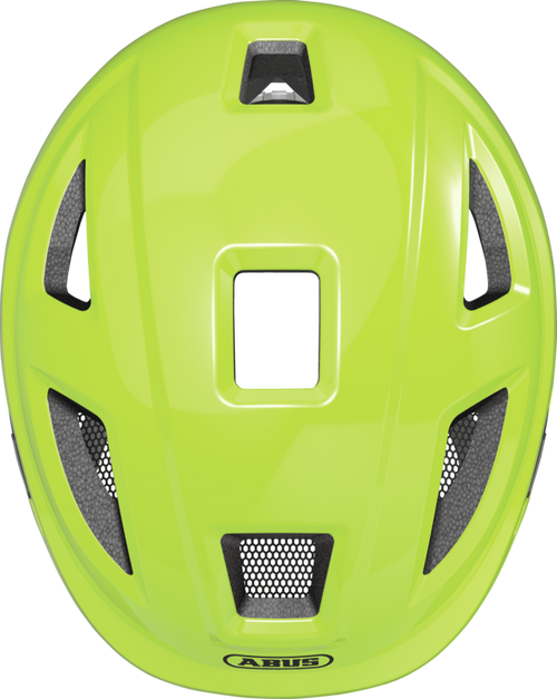 Abus Kinderfahrradhelm neon gelb