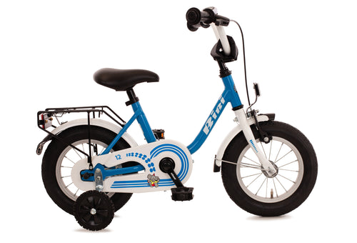 12 Zoll Kinderfahrrad blau ab 3 Jahren