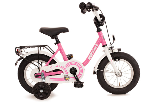 12 Zoll Kinderfahrrad pink ab 3 Jahren