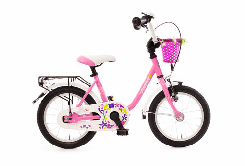 14 Zoll Kinderfahrrad lila Mädchen ab 3 Jahren