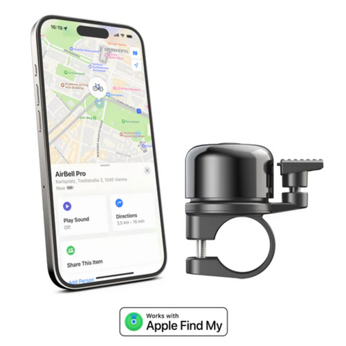 GPS-Fahrradklingel - AirBell Pro - Smart Tracking