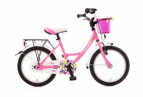 16 Zoll Kinderfahrrad ab 4 Jahren für Mädchen rosa - pink