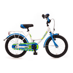 16 Zoll Kinderfahrrad Polizei blau weiß ab 4 Jahren