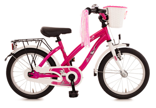 16" Kinderfahrrad "Dream Cat", purpur-pink/ weiß (B-Ware)