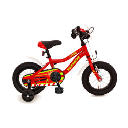 Kinderfahrrad Feuerwehr 12 Zoll rot