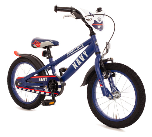 16 Zoll Navy Kinderfahrrad blau ab 4 Jahren