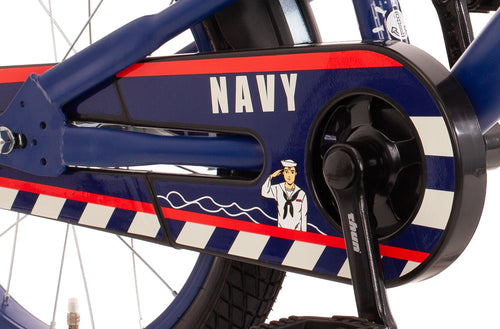 Navy Kinderfahrrad Marine Blau 