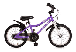 Leichtes 18 Zoll Kinderfahrrad im klassischen Retro-Design – bianchi-türkis mit weißer Gabel, perfekt für Jungen und Mädchen ab 4,5 Jahren