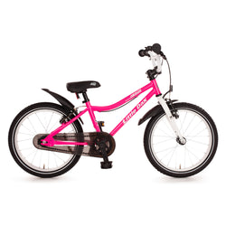 Klassisches Kinderfahrrad in Silber und mit Leder-Applikationen für ein edles Aussehen. Ähnlich wie early rider 