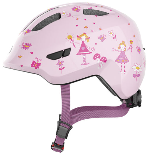 Abus Kinderfahrradhelm rosa Prinzessin