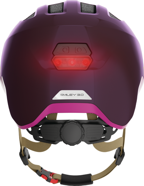 Abus Kinderfahrradhelm bordeaux