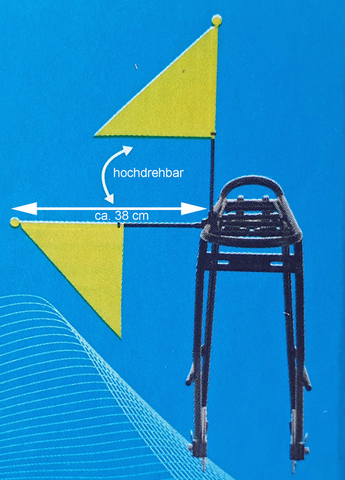 Kinderfahrrad Abstandsfahne