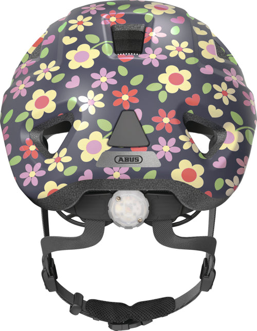 Kinderfahrradhelm Blumen Mädchen Retro