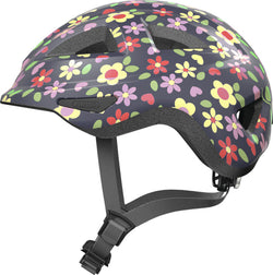 Kinderfahrrad Helm Mädchen Blumen Retro-Look 