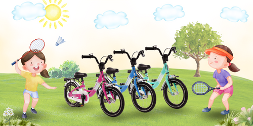 Baxi Kinderfahrrad Alu tief-Durchstieg 3 Farben