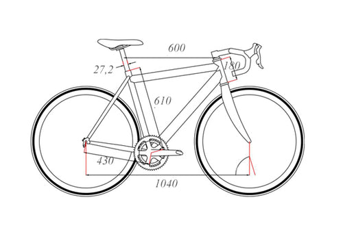 28" COOPER "Hacket Tourer" Rennrad, dunkelgrün, (versch. Rahmenhöhen)