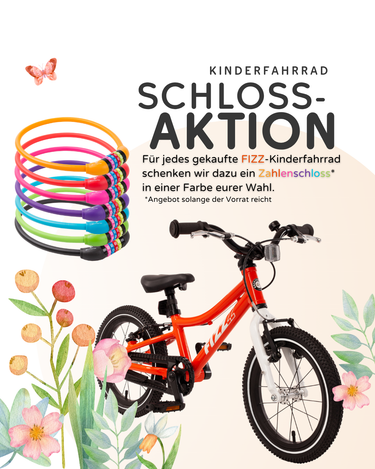 Aktion: Erhalte beim Kauf eines Kinderfahrrads ein kleines Geschenk 