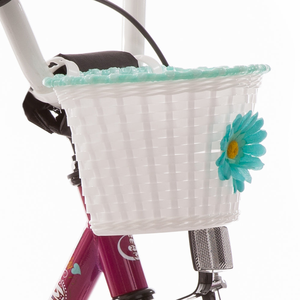 korb für kinderrad Lenkerkorb "My Dream", weiß/türkis – kinderfahrrad.com