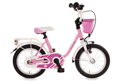 14" Kinderfahrrad "My Bonnie", pink/ weiß (Edition 2025)