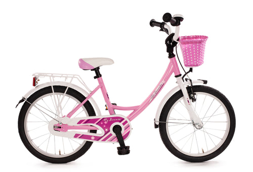 18" Kinderfahrrad "My Bonnie", pink/ weiß (Edition 2025)