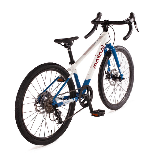 gravel bike kinderanhänger 24" 'meipel AERO Gravel-Kinderfahrrad 8-Gang – kinderfahrrad.com