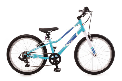 Kinderfahrrad 20 Zoll blau wie woom 4