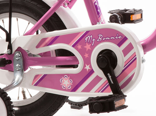 14" Kinderfahrrad "My Bonnie", pink/ weiß