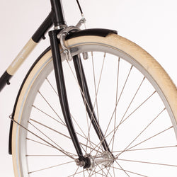 28" Mixte Fahrrad SimpleBike "St.Tropez Av. S2", schwarz, 57cm, 2Gg