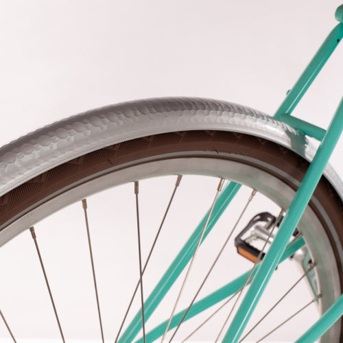 Mixte Damenfahrrad türkis retro vintage