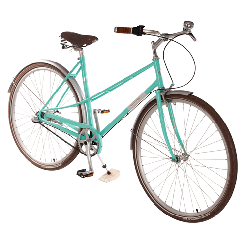 Mixte Damenfahrrad türkis retro vintage