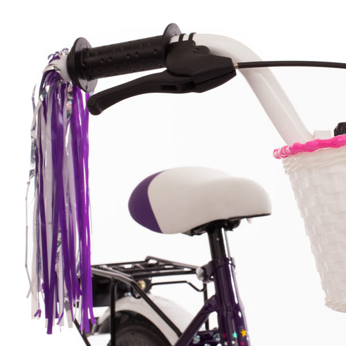 Kinderfahrrad Lenker Pom Poms