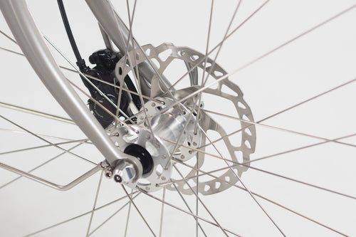 Hydraulische Scheibenbremse am Pashley Morgan 110