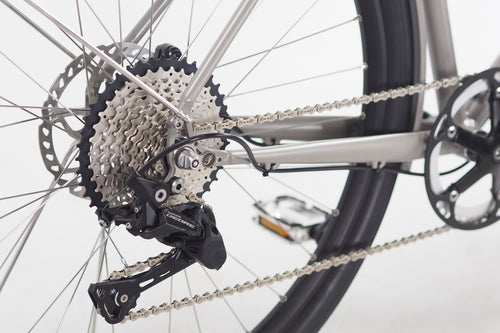 Shimano Deore Schaltung und Kassette am Pashley Morgan 110